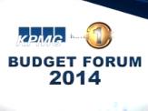 Budget Forum 2014 - 21/11/2013
